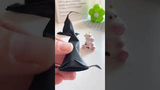 小魔女帽子little witch hat，太可爱了吧so cute#折纸教程 #一起做手工 #帽子折纸 #origami #origamitutorial #diyideas