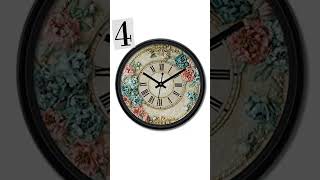 Top 5 Wall Clock For Home Available on Amazon #short #shortfeed #fyp#homemakersakhi