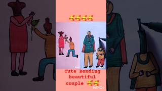 cute couple and family 🥰🥰#shortvideo /short/caring and beautiful family and couple #art 🥰🥰🥰🥰