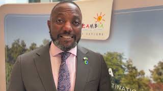 Zambia's Minister of Tourism Rodney Sikumba on 2nd Hospitality and Tourism Education Summit