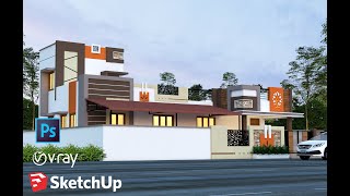 vray rendering in sketchup tutorial 4