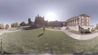 Maxwell Hall of Citizenship and Public Affairs - Syracuse University 360 Campus Tour x WalkAround VR