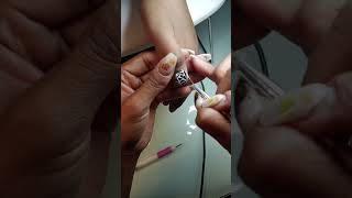 Glow in the Dark Halloween designs | Gel Manicure set | Nail Art tutorial #halloweennails