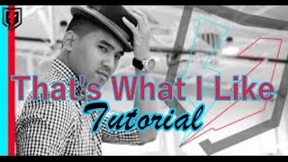 "That's What I Like" Bruno Mars l Vinh Nguyen Tutorial Cover