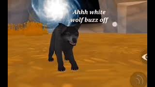 white wolf and the black wolf story