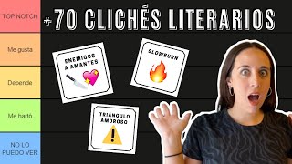 CALIFICANDO +70 CLICHÉS LITERARIOS 😍🔥  | Belbooks 📚