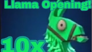 10x Pirate Llama Opening Fortnite Save The World PS4