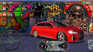 Audi e_tron GT sim taxi 🚖✨ #2024 Uber Driving Simulator Car games 3D Android jos Gameplay