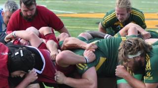 Un simulateur de mêlée ingénieux pour le rugby à l'UdeS