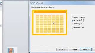 Создания форм в приложении MS Access Губайдуллина Л А