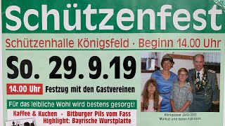 Schützenfest 2019 in Königsfeld