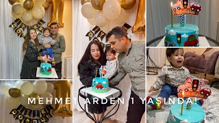 DOĞUM GÜNÜ VLOG 🎂🎁 | OĞLUMUZUN 1 YAŞ KUTLAMASI | BAŞTAN SONA PARTİ HAZIRLIĞI 🥳| #vlog #doğumgünü