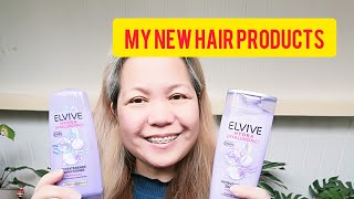 L'Oréal Elvive Hyaluronic Hair Products (For damaged and Frizzy hair)