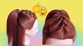 Modern high ponytail hairstyle for wedding  | Pretty hairstyle | aesthetic hairstyle | Hairstyles |