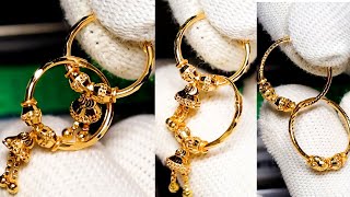 gold earrings bali designs for daily use with price || 2 gram gold bali price