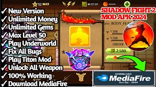 Finally Update!! Shadow Fight 2 MOD Apk | Shadow Fight 2 MOD Apk 2024 (Unlimited All, Max Level 50)