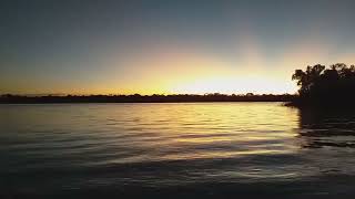 Por do sol no Rio Araguaia Go