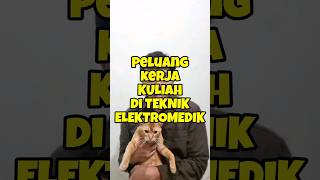 Peluang kerja kuliah Teknik Elektromedik #Elektromedik #Atem #work #Kerja #kuliah #elektro #Teknisi