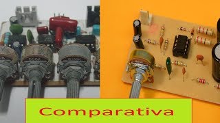 Comparativa filtros paso bajo: Subsónico y Ampletos