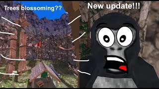 Trees Blossoming!?!?!  (Gorilla Tag VR)