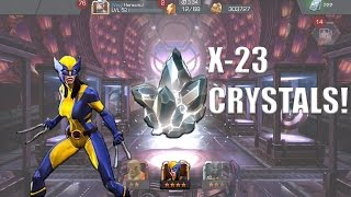 Marvel Contest of Champions | 5 X-23 CRYSTALS + CLASH CRYSTAL!