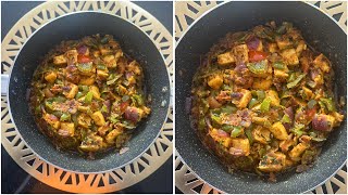 First Bite Kitchen is going live to make Paneer shimla mirch sabji with new style