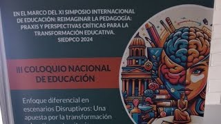 III COLOQUIO NACIONAL DE EDUCACIÓN. 1ra. Parte.