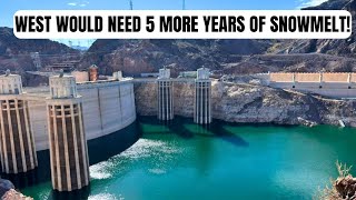 The winter runoff and conserved water will be a drop in the bucket for Lake Mead