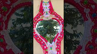 New macrame mirror holder #macrame #diy #macramedesigns