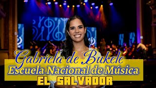 Gabriela de Bukele lanza la primera escuela de música