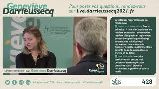 LIVE | Cinquième carnet de campagne avec Geneviève Darrieussecq