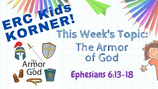 9/1/2020- Kids KORNER-Armor of God