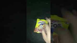 ASMR with chocos #fun #ASMR