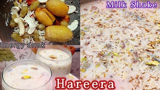 Hareera iftari milk Shake, 🌙 Recipe -1/ healthy and tasty/ energy drink /Ramadan special🕌