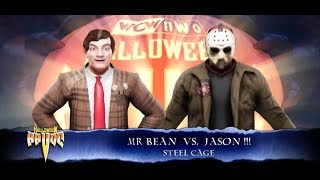 Mr.Bean vs Jason WWE 2K19 Steel Cage Match