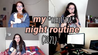 my REALISTIC school NIGHT ROUTINE 2021