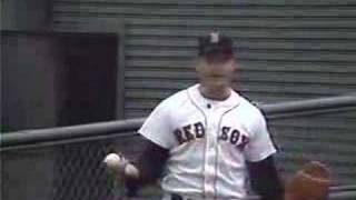 Roger Clemens Knocks Charles (WBCN-Boston) Laquidara's Head Off!