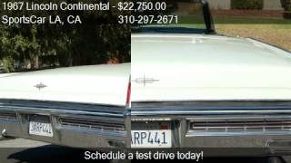 1967 Lincoln Continental Convertible - for sale in Lawndale,