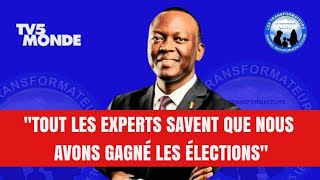 🔴 Succès Masra : "Tous les experts savent que nous avons gagné les élections !"