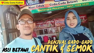 PENJUAL GADO-GADO﻿ CANTIK SEMOK YANG LAGI VIRAL #viral #video #trending #food #penjual #cantik #fyp