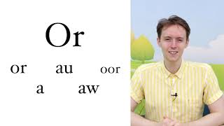 or, a, au, aw, oor