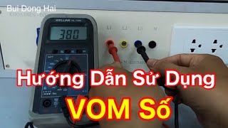 Hướng dẫn sử dụng đồng hồ đo đa năng VOM số