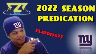 New York Giants 2022 Record Prediction & Schedule Breakdown