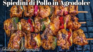 Spiedini di Pollo in Agrodolce 🍗🍢