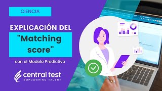 ¿Cómo establece Central Test la puntuación de concordancia de los candidatos?