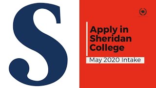 Sheridan College: May 2020 Intake | Brampton | Mississauga | Oakville | Ontario | Canada Study Visa