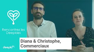 Rencontrez Diana & Christophe, Commerciaux chez Deepki