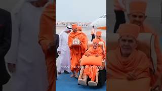 Mahant Swami Maharaj in UAE |  Mahant Swami Maharaj Status | Swaminarayan Status | @BAPS