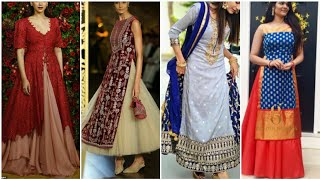 💥Trendy Long kurti with skirt party wear | kurti/kurta with skirt ideas