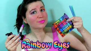 Nyx Pride Edition Eyeshadow Palette, Vivid Brights Eyeliner, Lipsticks | Pride Collection Review